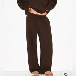 SKIMS Brown Track Pants